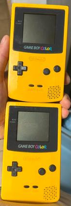 2x gameboy colors, Games en Spelcomputers, Spelcomputers | Nintendo Game Boy, Ophalen of Verzenden, Gebruikt, Game Boy Color