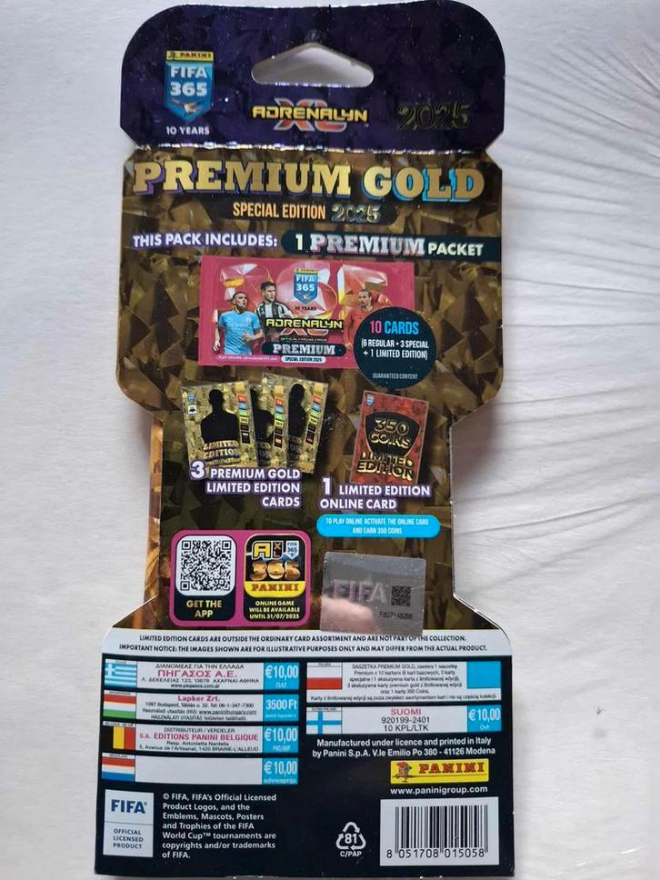 Emballages pour panini/topps, blisters, kits de démarrage,.., Collections, Collections Autre, Enlèvement ou Envoi