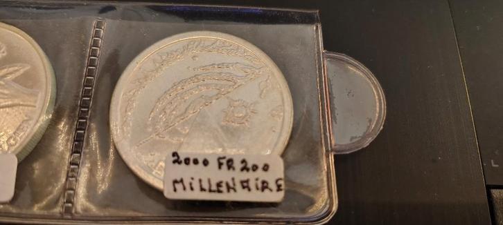 200 francs - Albert II - Millénium univers, Timbres & Monnaies, Monnaies | Belgique, Monnaie en vrac, Argent, Argent, Enlèvement ou Envoi