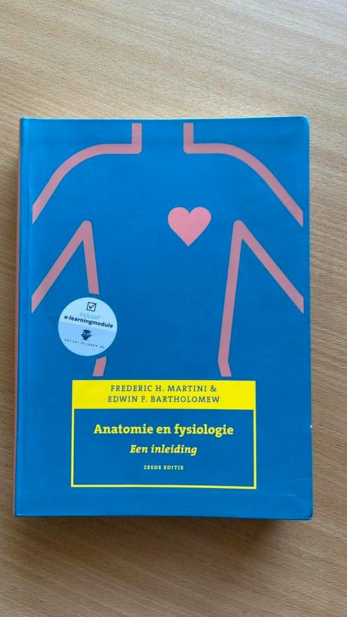 Frederic H. Martini - Anatomie en fysiologie, een inleiding, Boeken, Schoolboeken, Zo goed als nieuw, Nederlands, Ophalen of Verzenden