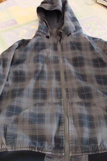 veste manteau garçon + capuchon 146 - 152 = 11 - 12 ans, Enlèvement ou Envoi, Utilisé, Garçon, Manteau