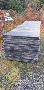 Eenmalige partij! 35 stuks gebruikte kunststof rijplaten, Ophalen, Gebruikt