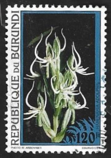 1 Postzegel Bloeiende Planten Burundi 1995 beschikbaar voor biedingen