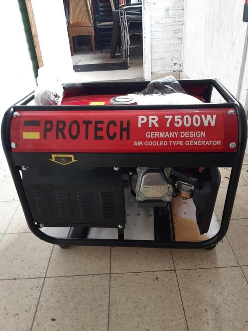 Generator Protech PR7500W, Bricolage & Construction, Générateurs, Neuf, Enlèvement