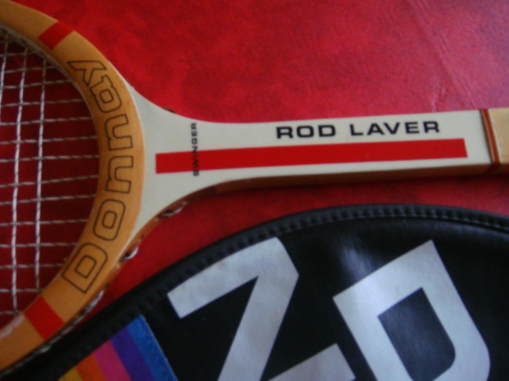 RAQUETTE TENNIS DONNAY ROD LAVER Vintage. En Bois