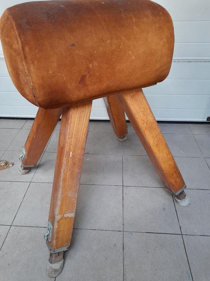 Magnifique cheval d'archon authentique vintage, Sports & Fitness, Gymnastique, Enlèvement