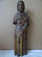 XVIIe siècle statue de Rochus statue en bois statue antique, Enlèvement ou Envoi