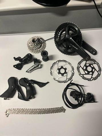 Shimano 105 groepset, Fietsen en Brommers, Ophalen of Verzenden, Zo goed als nieuw