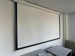 Projectiescherm projecta 240 cm uitvouwbaar, Audio, Tv en Foto, Projectieschermen, Ophalen, Zo goed als nieuw