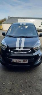 Kia Picanto - Essence - 2014 - 97000 kms - Euro5, Autos, Kia, 5 places, Airbags, Noir, Tissu