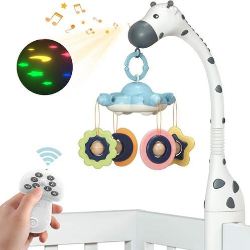 Mobile multifonction, Kinderen en Baby's, Speelgoed | Babyspeelgoed, Nieuw, Mobiel, Met licht, Met geluid, Ophalen