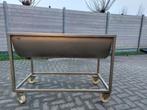 Inox mengbak, Ophalen, Zo goed als nieuw, Inox, Overige typen