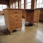Vintage houten bureau / desk, Ophalen of Verzenden