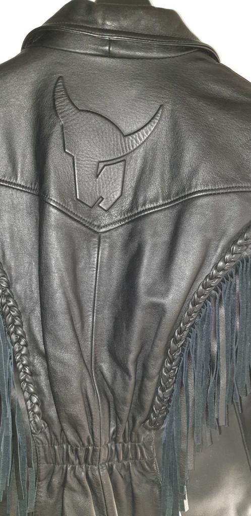Buffalo leren motorjack voor dames, Motoren, Kleding | Motorkleding, Broek | leer, Tweedehands, Ophalen of Verzenden