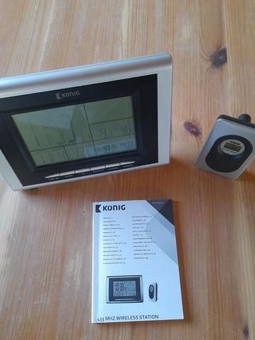 Weerstation, Enlèvement, Comme neuf, Station météo