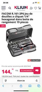 Coffret douil 1/4   R.161-3P6 FACOM, Doe-het-zelf en Bouw, Gereedschapskisten, Ophalen, Zo goed als nieuw