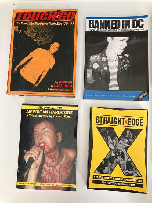 Punk hardcore boeken, Boeken, Muziek, Ophalen of Verzenden