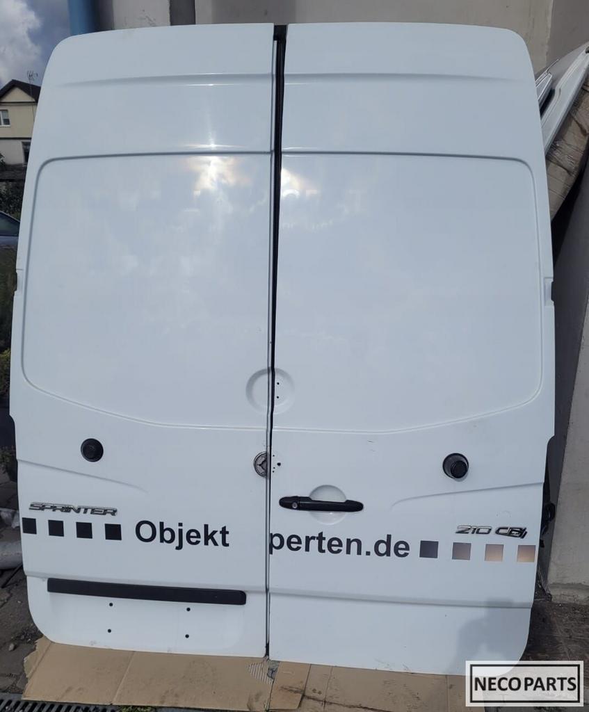 MERCEDES SPRINTER MAX 2013 PORTIER DEUR PORTIEREN ORIGINEEL, Arrière, Haillon arrière, Utilisé, -