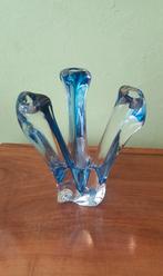 Val-Saint-Lambert René Delvenne kandelaar met 3 takken, Antiek en Kunst, Ophalen