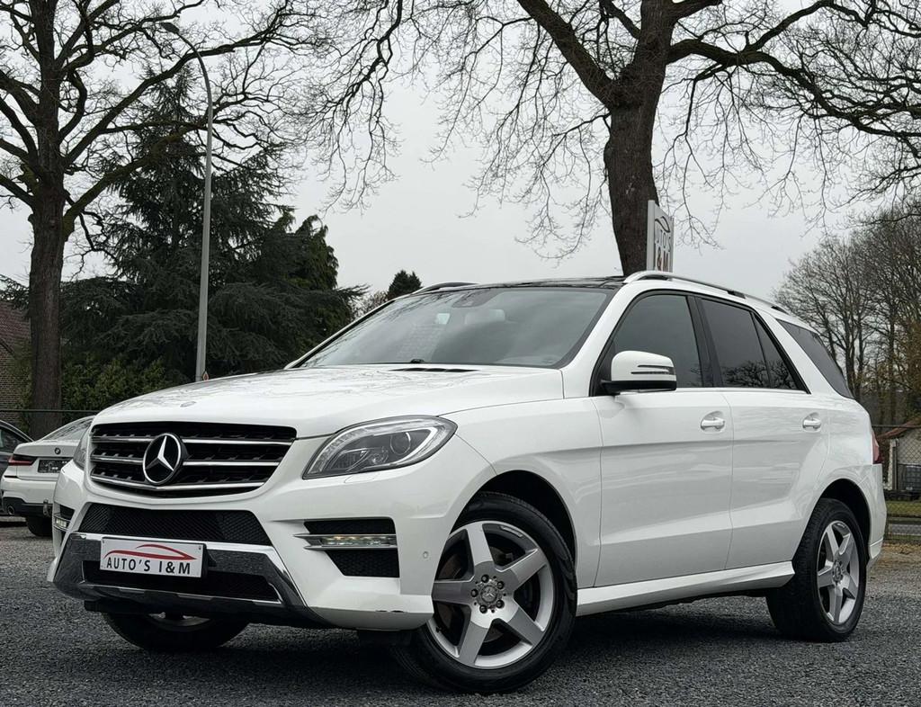 Mercedes-Benz CLASSE M ML 350 CDI 4Matic Lichte vracht BTW L, Automaat, Lichtsensor, Zwart, https://public.car-pass.be/vhr/28e20027-61e4-470b-9403-617accee123c