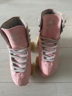 Kunst rolschaatsen + helm & volledige bescherming, Sport en Fitness, Skeelers, Verstelbaar, Kinderen, Zo goed als nieuw, Wielen of Lagers