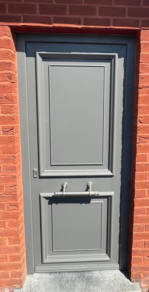 Voordeur in pvc, Bricolage & Construction, Fenêtres & Moustiquaires, Comme neuf, Enlèvement