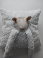 Mooi kussentje te koop., Maison & Meubles, Accessoires pour la Maison | Coussins, Enlèvement, Comme neuf, Blanc, Carré