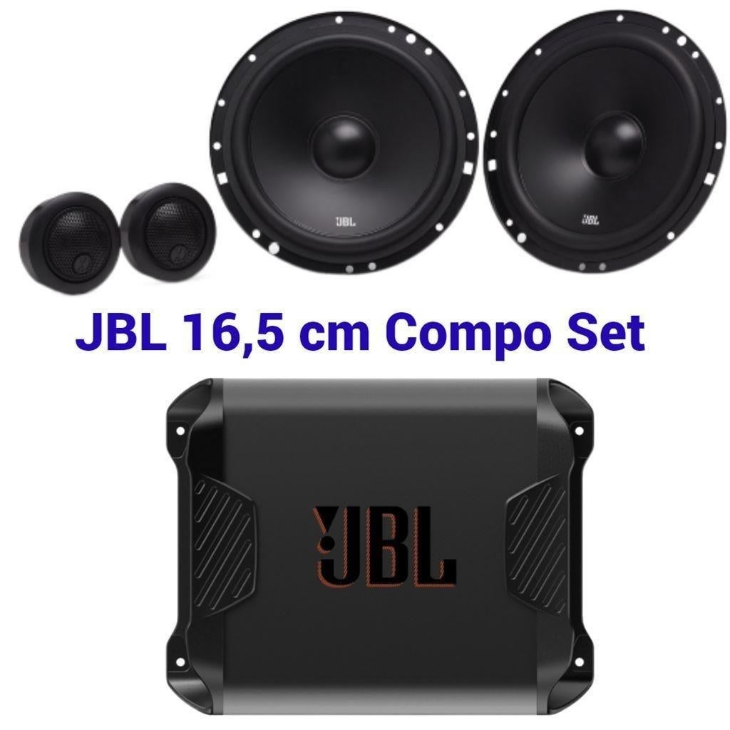 JBL 2 kanaals A652 versterker + JBL Compo set, Auto diversen, Autospeakers, Ophalen of Verzenden, Nieuw