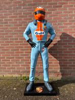 Groot Gulf Porsche garage reclame beeld, Ophalen, Gebruikt, Mens