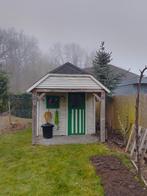 GRATIS HOUTEN TUINHUIS gereserveerd tem zondag, Ophalen, 250 tot 300 cm, Met overkapping, Hout