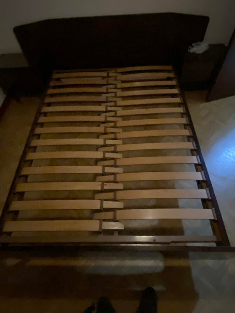 Lattenbodems, Ophalen, Tweepersoons, 140 cm, Zo goed als nieuw