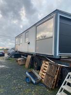 Aangepaste bureelcontainer op trailer, Enlèvement, Comme neuf