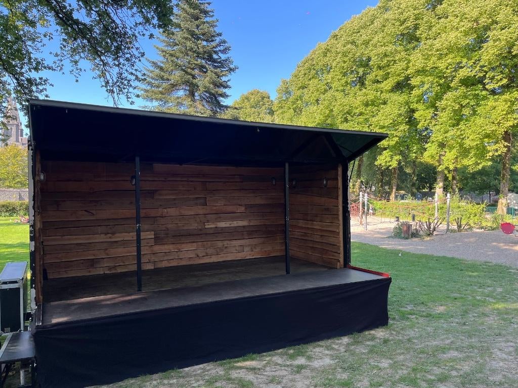 scène remorque plateau Weber, Enlèvement, Utilisé