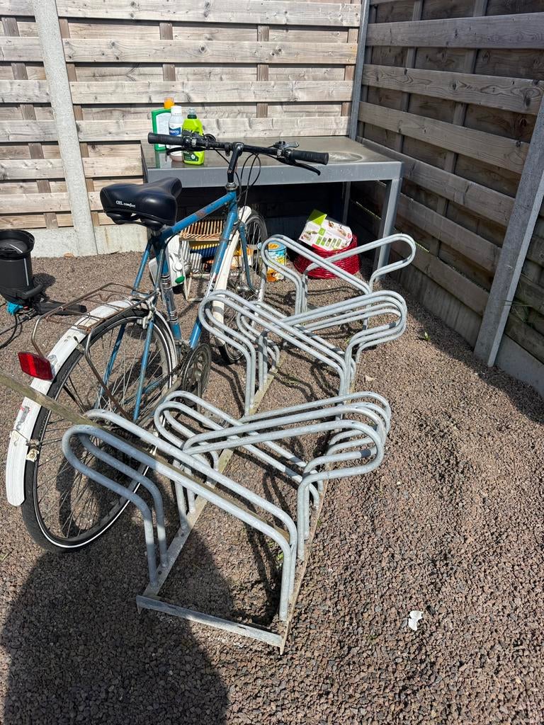 Fietsenrek voor 10 fietsen, Enlèvement, Comme neuf