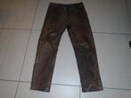 leder jassen en broek, Motoren, Kleding | Motorkleding, Ophalen, Broek | leer, Heren, Overige