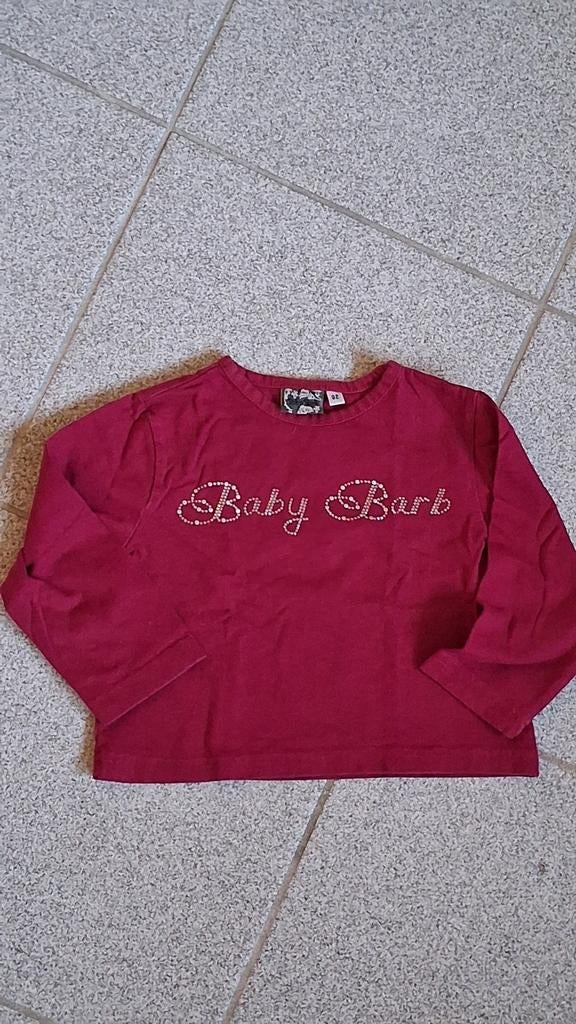 Longsleeve Baby Barb maat 92, Meisje, Ophalen of Verzenden, Zo goed als nieuw, Shirt of Longsleeve
