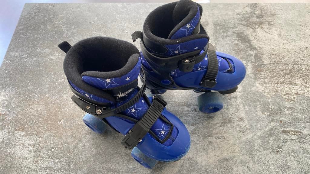 Rolschaatsen, in maat verstelbaar 29-33, Ophalen of Verzenden, Verstelbaar, Gebruikt, Kinderen