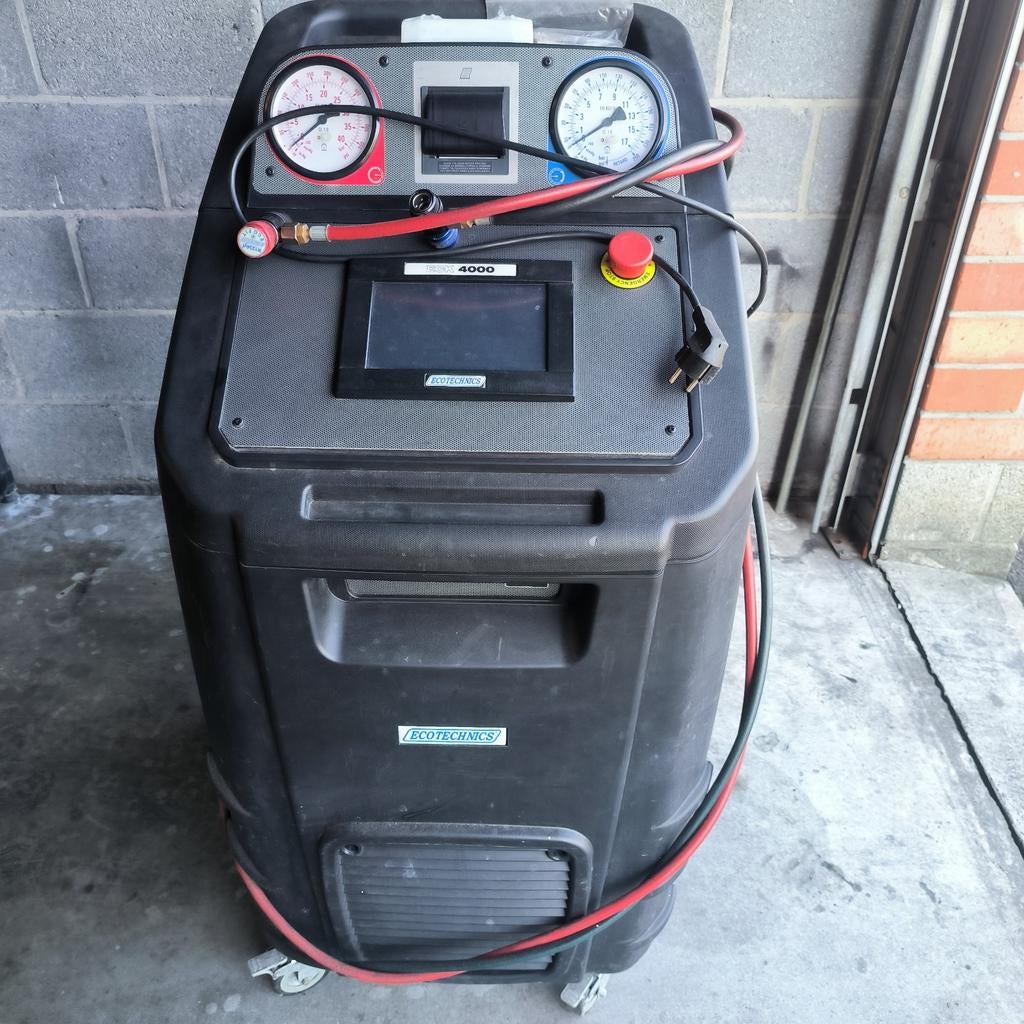 airco machine ecotechnics Eck 4000, Ophalen