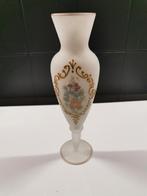 Opaline vaasje met vergulde randen, Ophalen of Verzenden