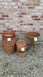 Paniers de rangement en osier, Enlèvement, Comme neuf