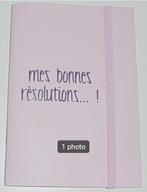 Yves Rocher notitieboek „Mijn goede voornemens” NIEUW!, Diversen, Notitieboeken, Ophalen of Verzenden, Zo goed als nieuw, A6