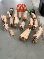 Houten treinset Lilabo 80-delig, Kinderen en Baby's, Ophalen, Nieuw
