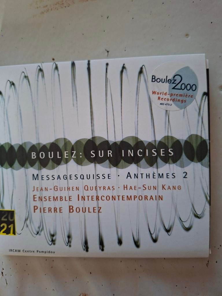 Pierre boulez, Ophalen