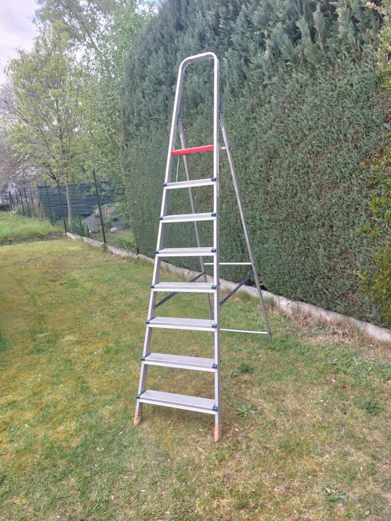 Aluminium trapladder, Doe-het-zelf en Bouw, Ophalen, Ladder