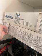 Brother J14 naaimachine, Enlèvement, Comme neuf, Machine à coudre, Brother
