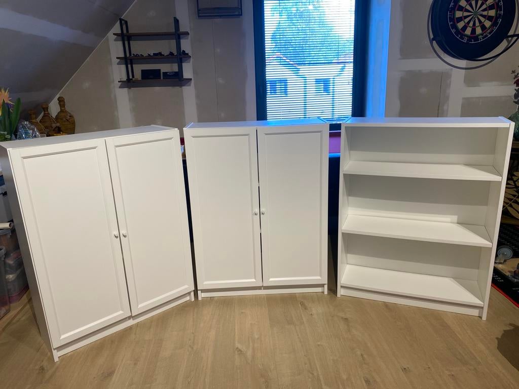 3x Ikea Billy boekenkast, Ophalen, Gebruikt