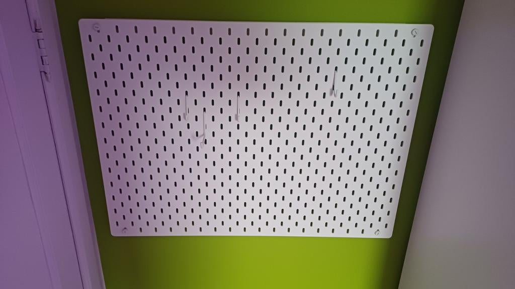 Ikea skadis perforatiepaneel, Huis en Inrichting, Woonaccessoires | Memoborden, Ophalen