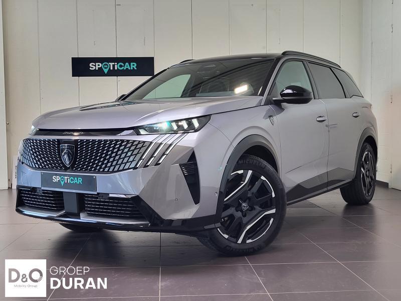 Peugeot 5008 E-GT 73 kWh, Auto's, Automaat, Monovolume, Zwart, 213 pk
