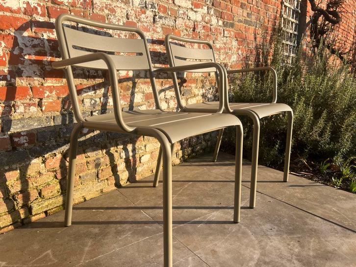 Tuinstoelen 4x EMU Star, Tuin en Terras, Tuinstoelen, Metaal, Stapelbaar, Ophalen