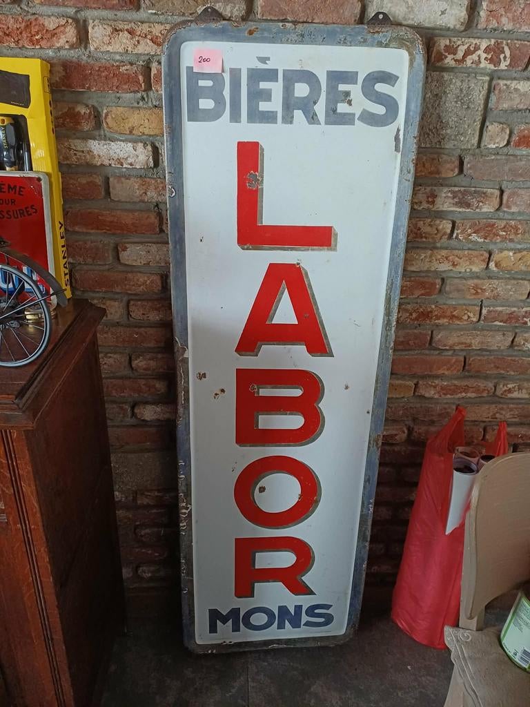 Bord emaille, Enlèvement, Utilisé